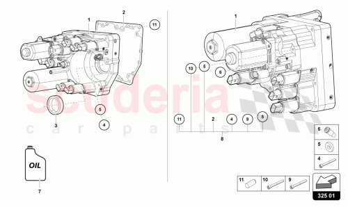 Part Diagram for Lamborghini 0CE301247B