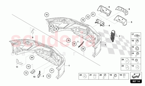 Part Diagram for Lamborghini 470807287R