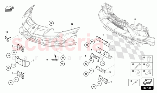 Part Diagram for Lamborghini 470827120L
