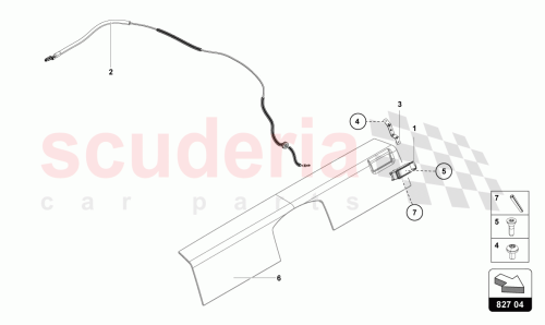 Part Diagram for Lamborghini 470868742A