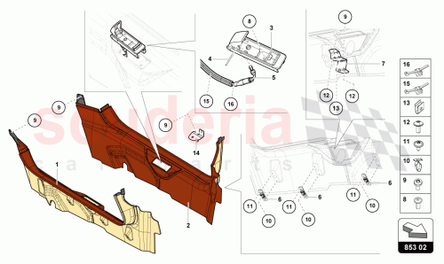 Part Diagram for Lamborghini 472854904H