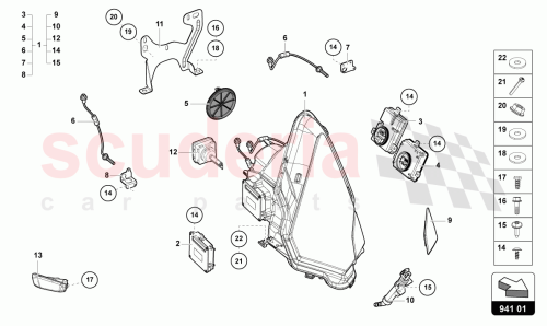 Part Diagram for Lamborghini 471941003T