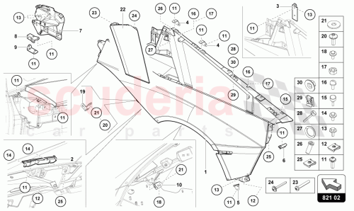 Part Diagram for Lamborghini 475854965A