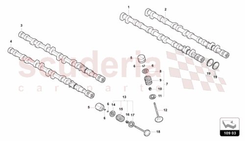 Part Diagram for Lamborghini 07M109601G