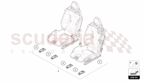Part Diagram for Lamborghini 47B075111