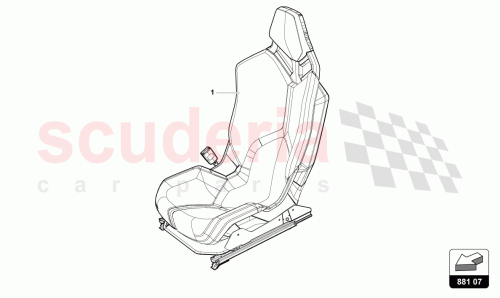 Part Diagram for Lamborghini 4T0860007C