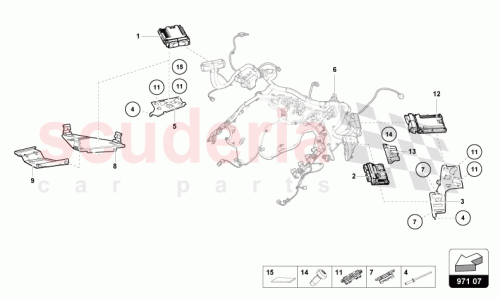 Part Diagram for Lamborghini N91128201