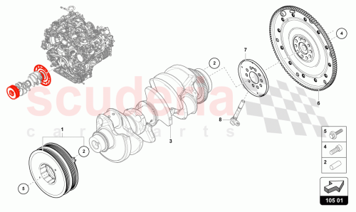 Part Diagram for Lamborghini 06M105702EGLB