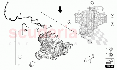 Part Diagram for Lamborghini D154100A1