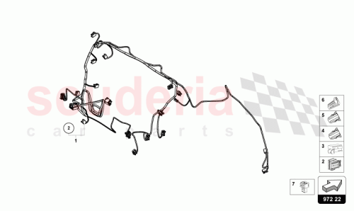 Part Diagram for Lamborghini 1K0971992