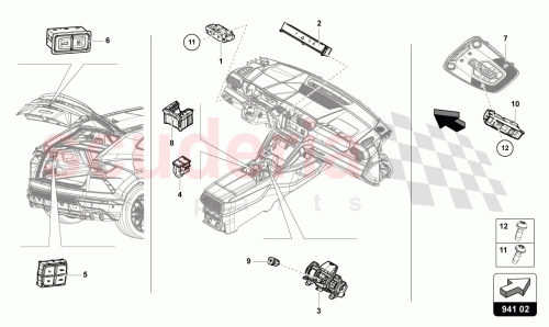 Part Diagram for Lamborghini 4ML713120ADQG8