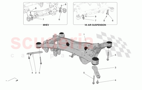 Part Diagram for Maserati 670176767