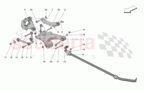 Part Diagram for Maserati 675001682