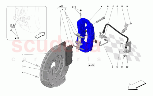 Part Diagram for Maserati 673012306