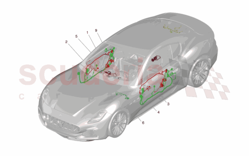 Part Diagram for Maserati 670213747