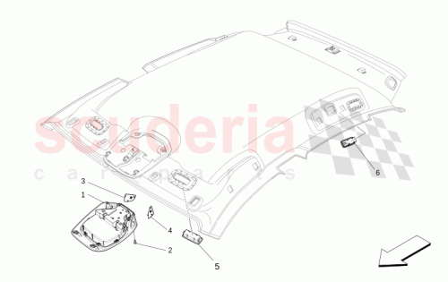 Part Diagram for Maserati 670047141