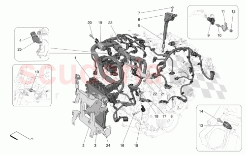 Part Diagram for Maserati 675000934