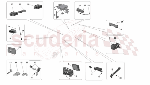 Part Diagram for Maserati 670274110