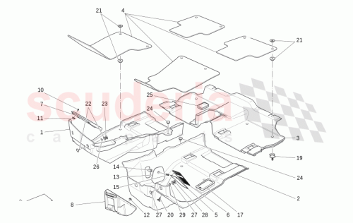 Part Diagram for Maserati 670149420