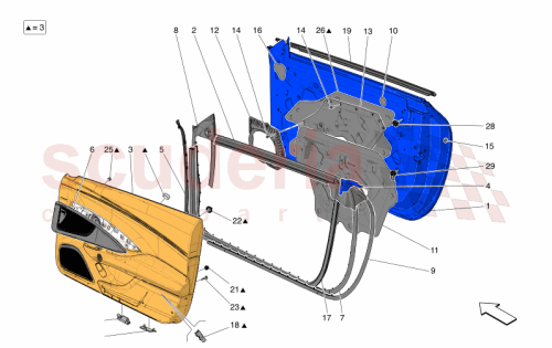 Part Diagram for Maserati 670174489