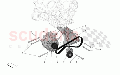 Part Diagram for Maserati 670052986