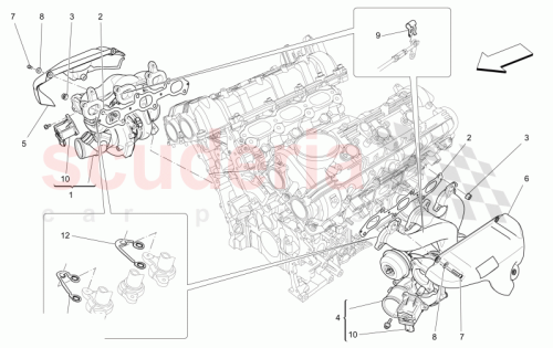 Part Diagram for Maserati 210971