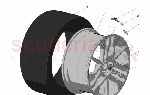 Part Diagram for Maserati 980189138