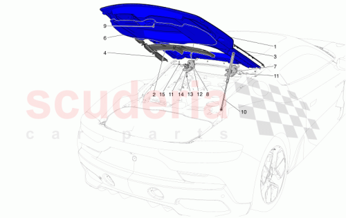 Part Diagram for Maserati 670171337
