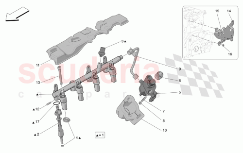 Part Diagram for Maserati 675000938