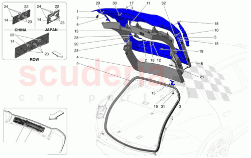 Part Diagram for Maserati 675002162