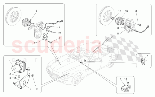 Part Diagram for Maserati 227571
