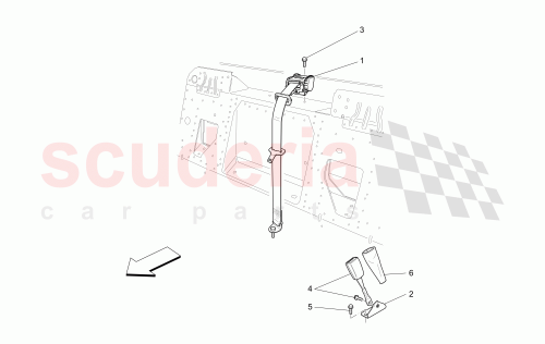 Part Diagram for Maserati 81578091