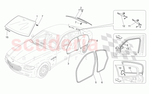 Part Diagram for Maserati 188218