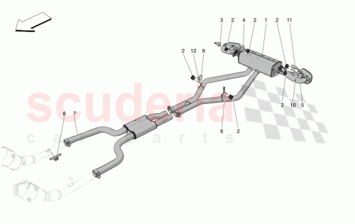 Part Diagram for Maserati 670156592