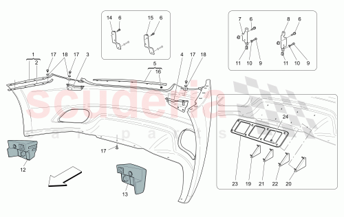 Part Diagram for Maserati 980145004
