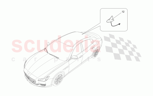 Part Diagram for Maserati 673005986