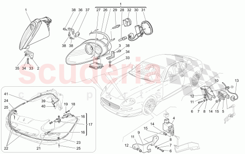Part Diagram for Maserati 210571098