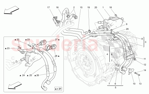 Part Diagram for Maserati 294347