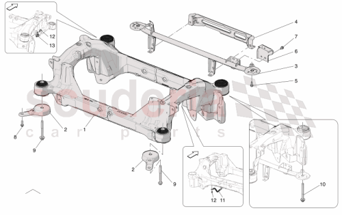 Part Diagram for Maserati 675002356