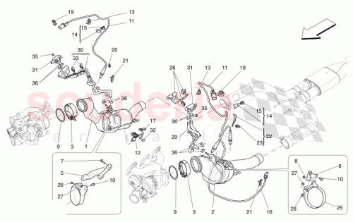 Part Diagram for Maserati 670107580