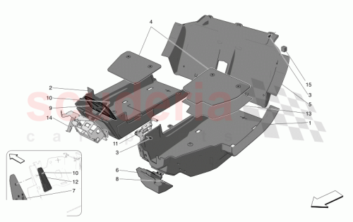 Part Diagram for Maserati 670167203