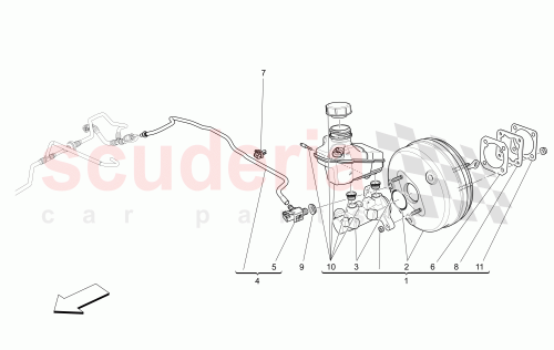 Part Diagram for Maserati 673002714