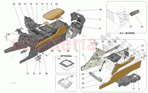 Part Diagram for Maserati 673017240