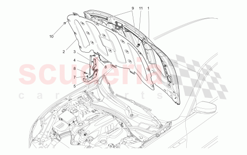 Part Diagram for Maserati 673008252