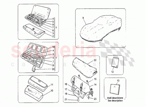 Part Diagram for Maserati 200737