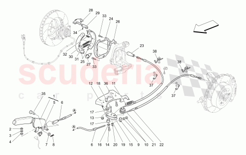 Part Diagram for Maserati 218420