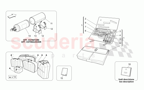 Part Diagram for Maserati 67819200