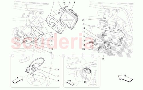 Part Diagram for Maserati 980002112