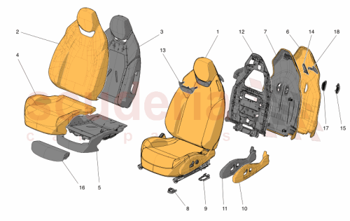 Part Diagram for Maserati 673013511