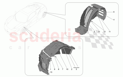 Part Diagram for Maserati 670303713
